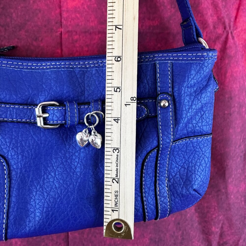 ROSETTI WOMEN PURSE HANDBAG SHOULDER NAVY BLUE 3 POCKET WITH ZIPPER SMALL - Picture 14 of 14